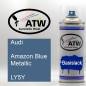 Preview: Audi, Amazon Blue Metallic, LY5Y: 400ml Sprühdose, von ATW Autoteile West.